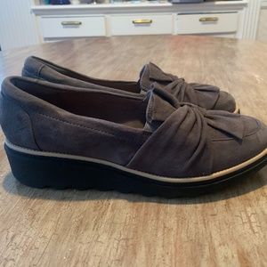 NEW Clarks Collection Suede Slip-On Loafer